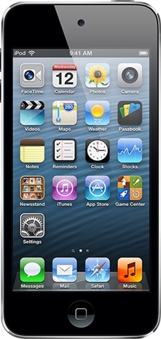 Apple Ipod Touch 5Th Generation (Without Camera) 16Gb - Silver Grade Good Used