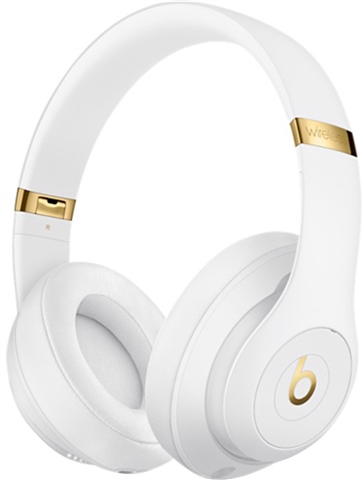 Image of Beats Studio3 Wireless Over Ear Headphones - White Grade Good Used