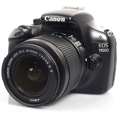 Image of Canon EOS 1100D 12.2M 18-55mm III Grade Good Used