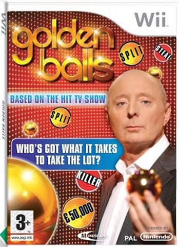 Image of Golden Balls Used Nintendo Wii Game