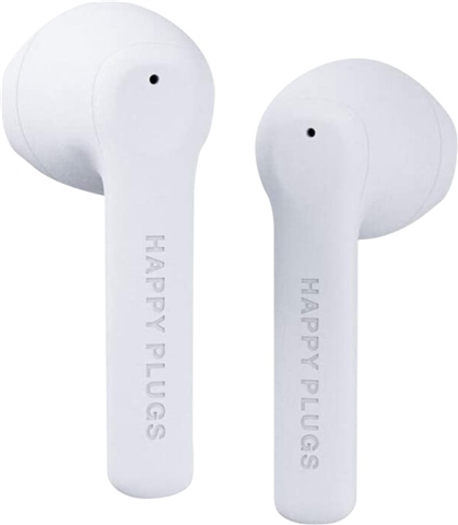 Image of Happy Plugs Air 1 Go TWS In-ear Headphones - White Grade Excellent Used
