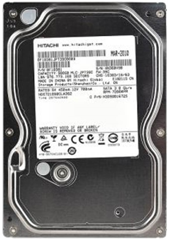 Image of Hitachi Deskstar 500GB 3.5 SATA Used