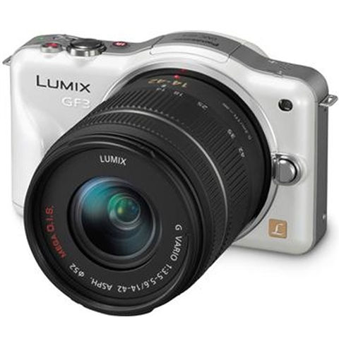 Image of Panasonic Lumix DMC-GF3 12M + 14-42mm Grade Good Used