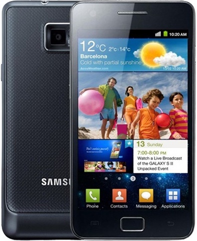 Samsung Galaxy S2 Black 16gb Unlocked Grade Fair Used