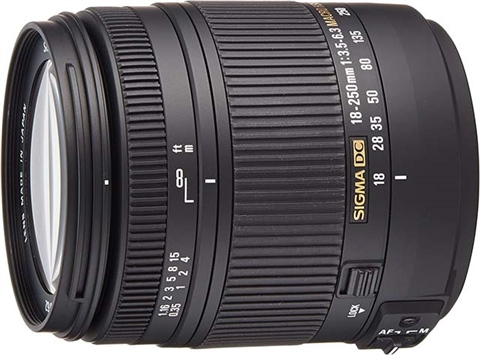 Image of Sigma 18-250mm f/3.5-6.3 DC OS HSM Macro (Canon) Used