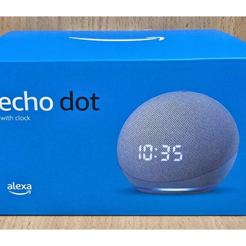 Amazon Echo Dot (4th Gen) With Clock Second Hand
